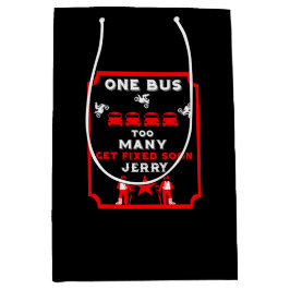 折れたおもしろい脚が良くなる ミディアムペーパーバッグ