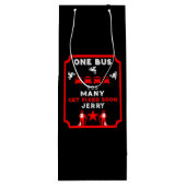 折れたおもしろい脚が良くなる ワインギフトバッグ (裏面)