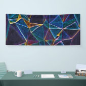 折れたバブルのバナー 横断幕 (トレードショー)