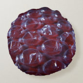 折れたバブルラップ丸枕 ラウンドクッション (裏面)