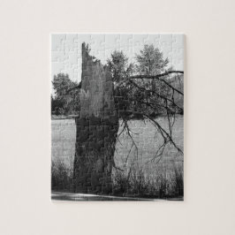 折れた木 ジグソーパズル