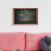 折れた木（ビッグフット） キャンバスプリント (インサイチュ (リビング))