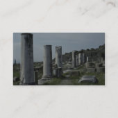 折れた柱 名刺 (裏面)