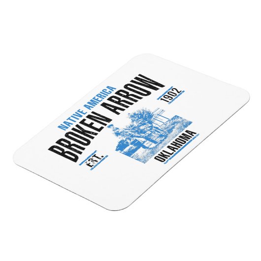 折れた矢印 マグネット (左側)