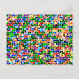 折れ目の折れ線の折れ線の折れ線はがき ポストカード