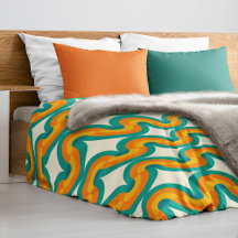 折曲ファンキーレトロ半円アートパターン