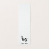 折畳スタイリッシュみテント冬用イヤリング表示カード 名刺 (外部フラット)