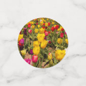 折衷傘フラワーテーブル紙吹雪 コンフェッティ (スモール正面)