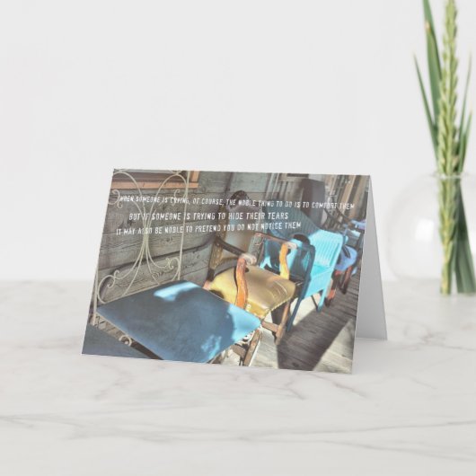 折衷式グリーティングカード サンキューカード (正面)