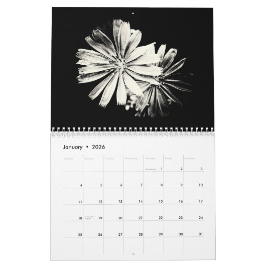 折衷暦 カレンダー (1月 2026)