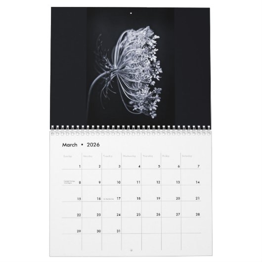 折衷暦 カレンダー (3月 2026)