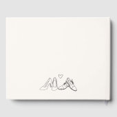 折衷的な手予測できな引き靴ドードル結婚ズ ゲストブック (裏面)