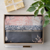 折衷的な東洋のパッチワークのパターン背景 薄葉紙 (ギフト)