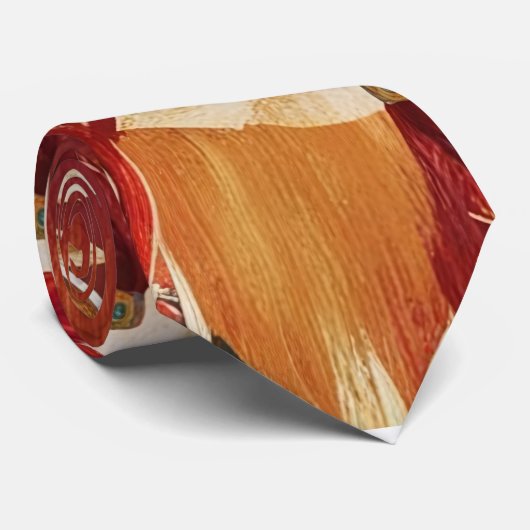 折衷的な羽毛ボホネックタイ ネクタイ (ロール)