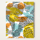 折衷的アニマルプリント パーソナライズされた プランナー手帳 (裏面)