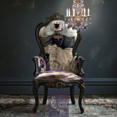 折衷的エレガンスレディートップハット、ムーディーズ薄紫パープル 薄葉紙