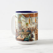 折衷的カフェインサンディエゴマグ ツートーンマグカップ (正面左)