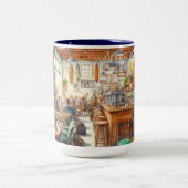 折衷的カフェインサンディエゴマグ ツートーンマグカップ (中央)