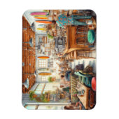 折衷的カフェインサンディエゴマグ マグネット (縦)