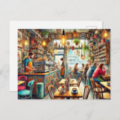 折衷的カフェインメルボルンマグ ポストカード (正面/裏面)