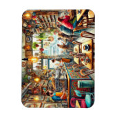 折衷的カフェインメルボルンマグ マグネット (縦)