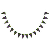 折衷的サイケデリックらせんフラクタル抽象芸術アート バンティングフラッグ (全)