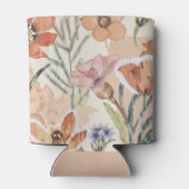 折衷的テラコッタワイルドフラワーボ素朴ホ春 缶クーラー (裏面)