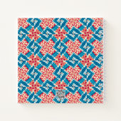 折衷的ボホレッドターコイズタイル箇条書きジャーナル ノートブック (裏面)