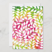 折衷的絞り染め – 新年への応援 シーズンカード (裏面)