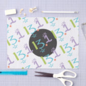 折衷的13.1ハーフマラソンをテーマにしたティッシュペーパー 薄葉紙 (クラフト)