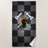 抜け出す ビーチタオル (正面)