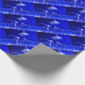 抜け目がないテスラコイル… ラッピングペーパー (角)