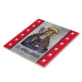 抜歯の聖アポロニア(ニュルンベルク) タイル (側面)