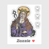 抜歯付きセントアポロニア(ニュルンベルク) - 1-Up シール (シート)