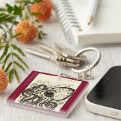 抜群のタコ キーホルダー (正面右)