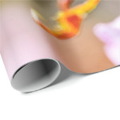 抜群のピンク桜花 ラッピングペーパー (ロールコーナー)