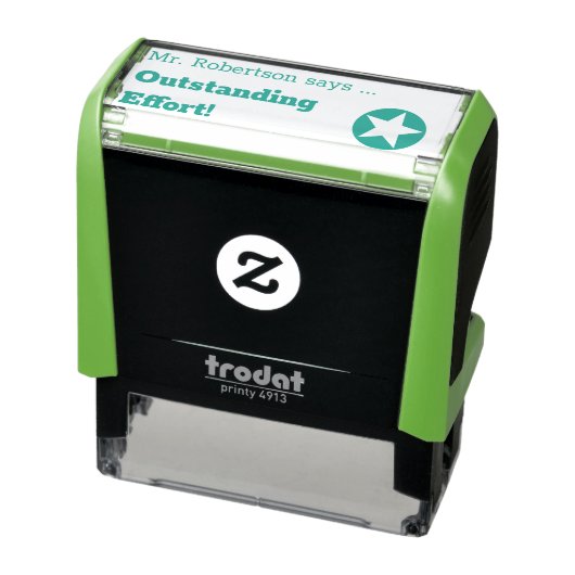 「抜群の努力！」 家庭教師のフィードバックのゴム印 セルフインキングスタンプ (商品)