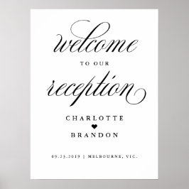 披露宴のサイン結婚へようこそ ポスター