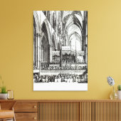 披露宴の記念式典 キャンバスプリント (インサイチュ (リビング))