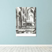 披露宴の記念式典 キャンバスプリント (インサイチュ (ウッドフロア))