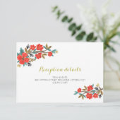 披露宴カード エンクロージャーカード (スタンド正面)