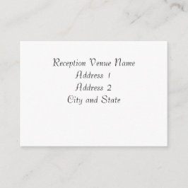 披露宴カード エンクロージャーカード