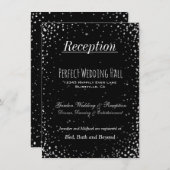 披露宴カード|スターリー·ナイト エンクロージャーカード (正面/裏面)