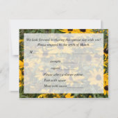 披露宴カード 出欠カード (正面)