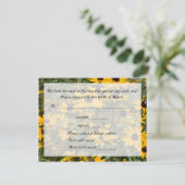 披露宴カード 出欠カード (スタンド正面)