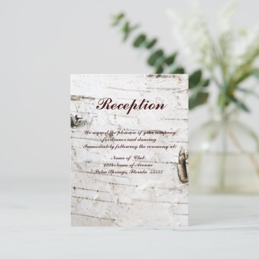 披露宴カード 招待状 (スタンド正面)