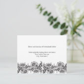 披露宴カード(結婚式招待状) 招待状 (スタンド正面)