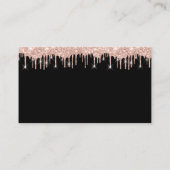 披露宴カー結婚ドのブライダルシャワーバラドライブ 名刺 (裏面)