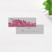 披露宴シーティングカー結婚ドまたは座席表 (デスク)