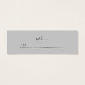 披露宴シーティングカー結婚ドまたは座席表 (裏面)